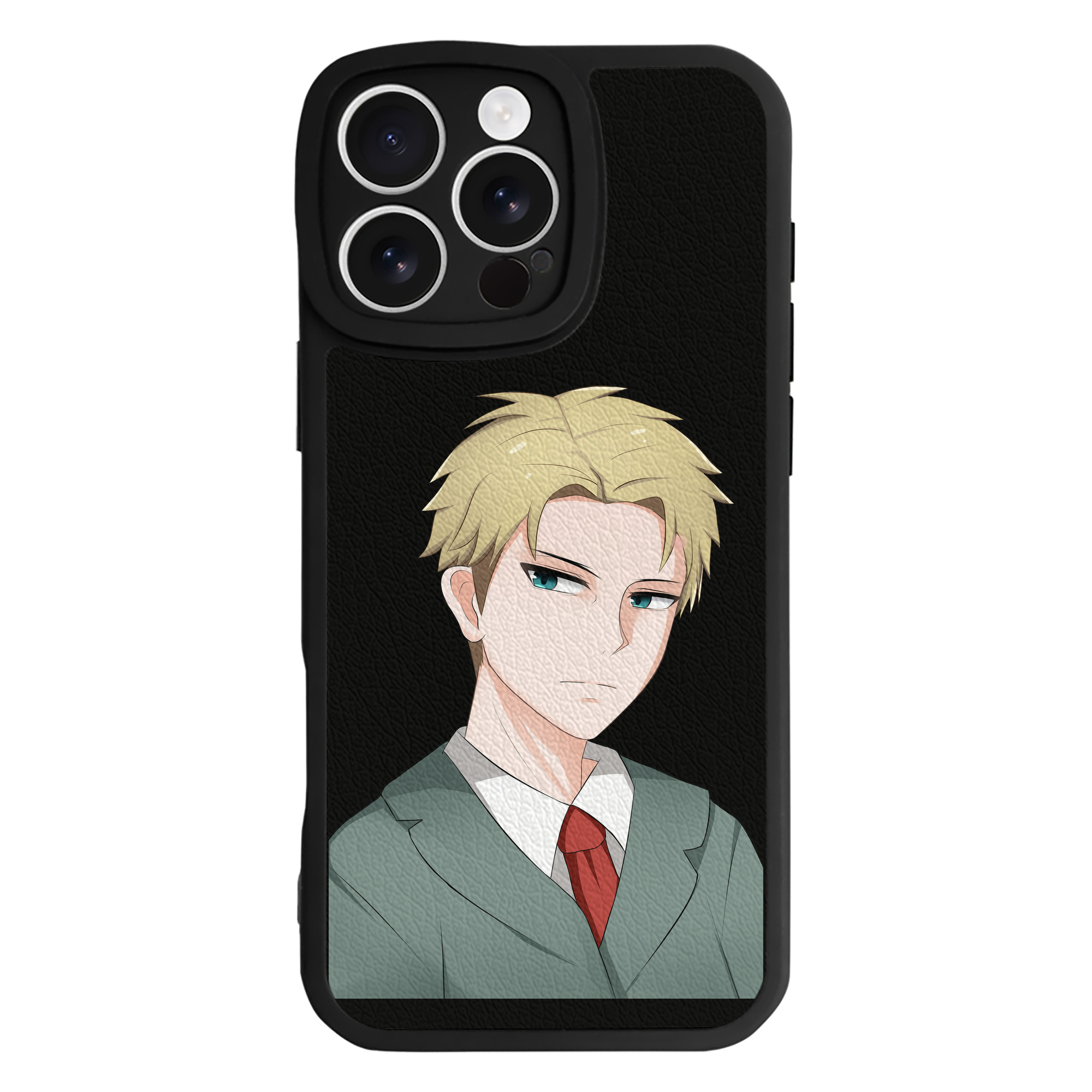 （画像用） SPY×FAMILY间谍家家酒 【iPhone 16シリーズ対応】シリコンスマホケース（レザー調） 材質：シリコン